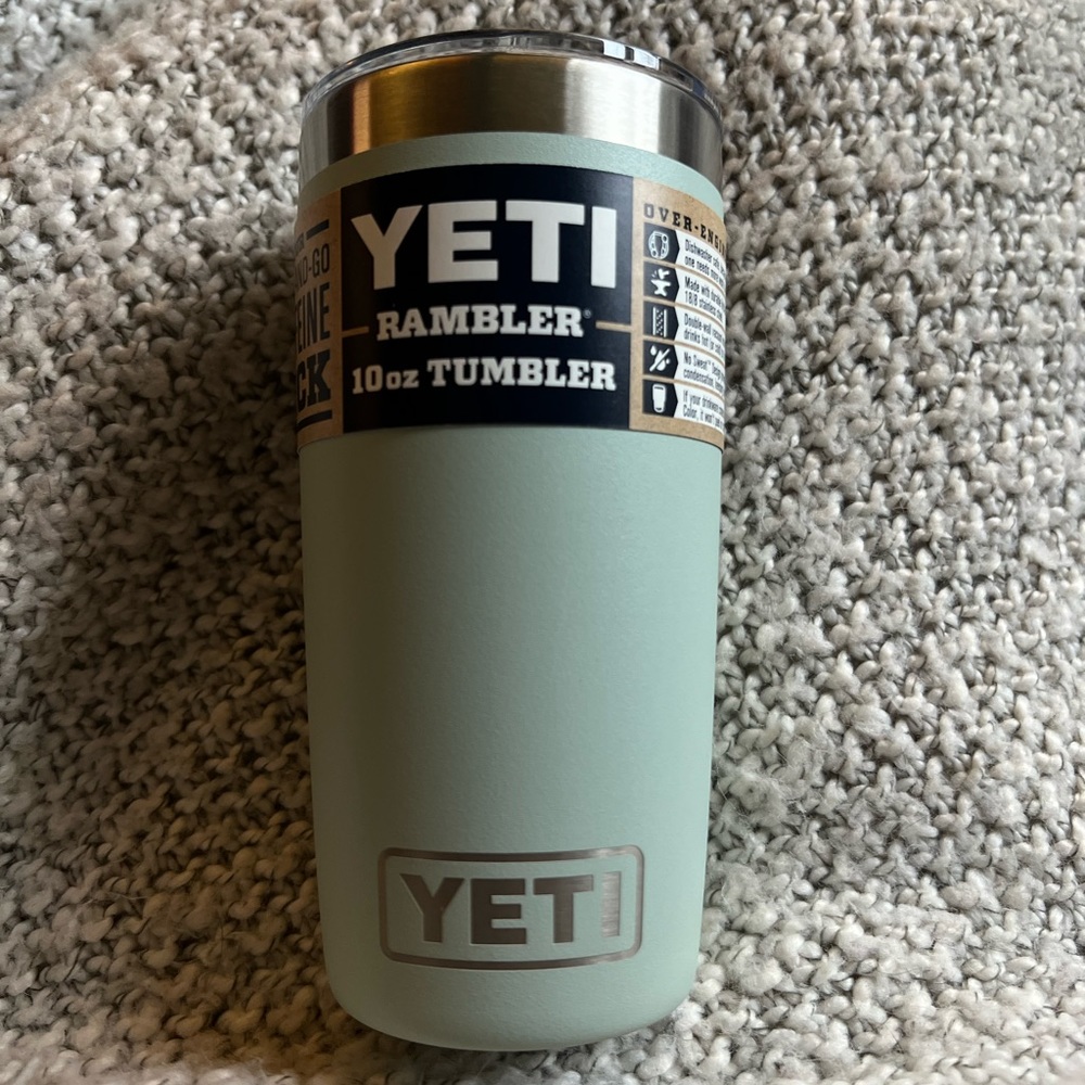 Yeti -BNWT 10oz sage brush tumbler